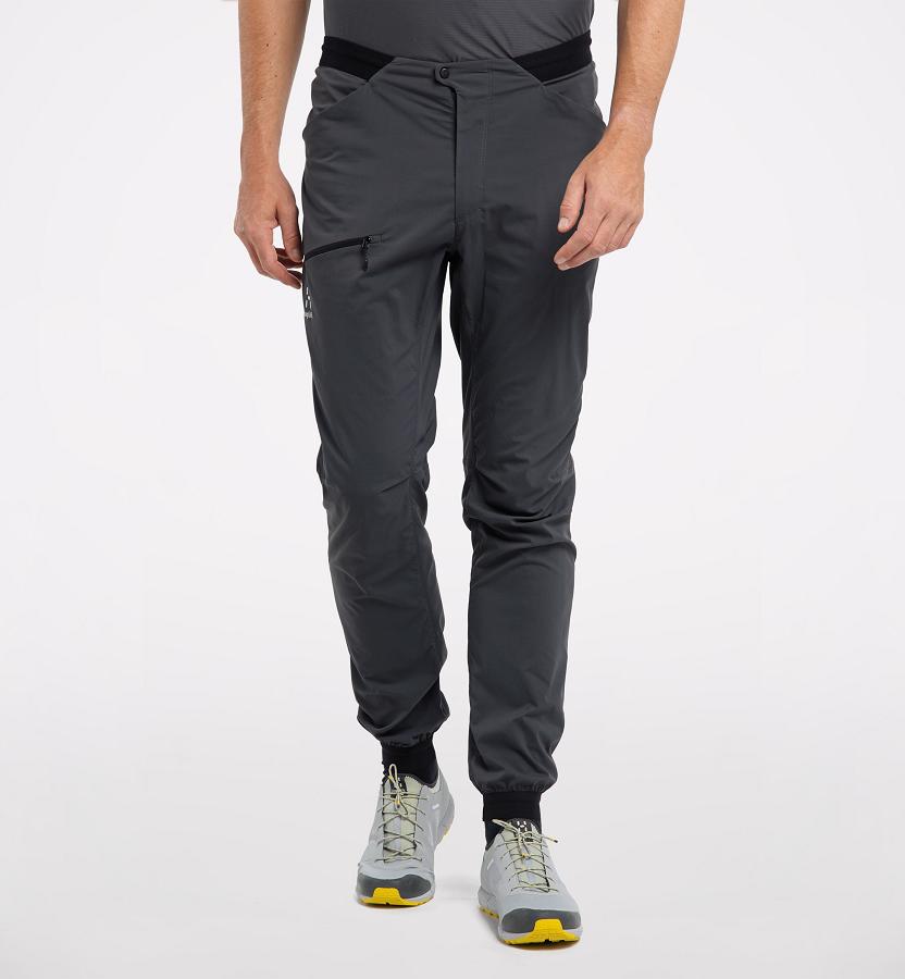 Haglöfs Mens L.I.M Fuse Hiking Pants Black New Zealand 86421QXJK